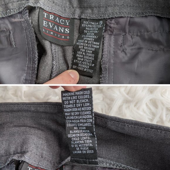 Tracy Evans Trousers with Button Detail Size 9 - Picture 6 of 8